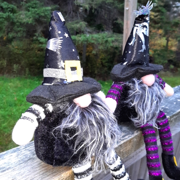 Set of 2 Halloween/Harvest Gnomes NWT - Picture 3 of 7